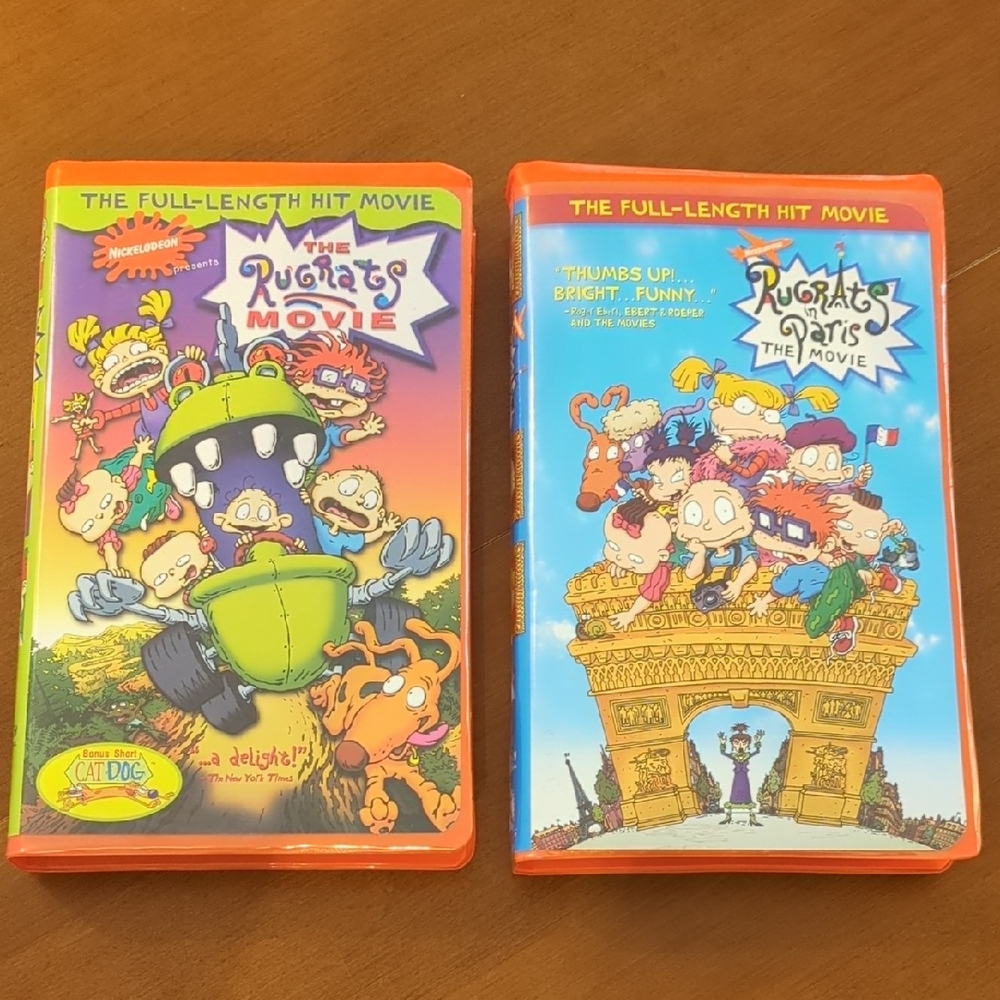 Rugrats Movie VHS Bundle